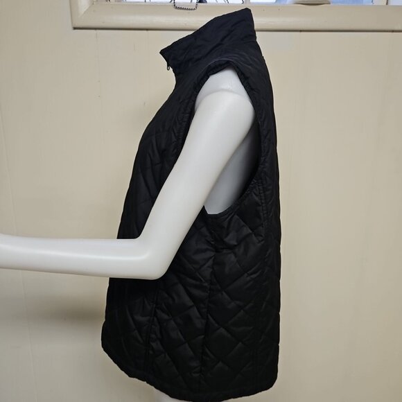 Eddie Bauer Lightweight Vest Womens 2XL Black Diamond Quilted Sleeveless Jacket - Picture 4 of 10